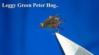 Tying a Green Peter Hog Caddis Fly with Davie McPhail