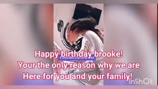 Happy birthday slendermum aka Brooke norris!