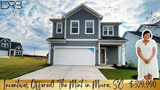 New Homes in Duncan/Moore, SC | DRB HOMES | Spartanburg County | Pleasant Falls | Mint Floor Plan