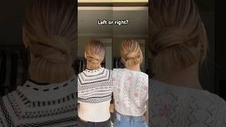 TWO EASY LOW BUN IDEAS