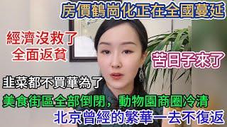 經濟沒救了！房價鶴崗化正在全國蔓延，北京曾經的繁華一去不復返，美食街區全部倒閉，動物園商圈冷冷清清，韭菜們都不買華為了，全民返貧苦日子來了...