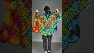StrickSet inkl. PDF-Strickanleitung Samba Patch-Art Strickjacke Dragon