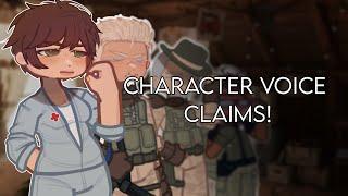 ⭐️𝐋𝐎𝐕𝐄 𝐈𝐒 𝐖𝐀𝐑 :  voice claims !                 [Gacha Life 2]