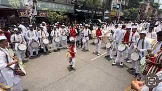 Mumbai Cha Samrat Aagman 2024 |Dhol-Tasha | Shivbramhand Dhol Tasha Pathak,Mumbai