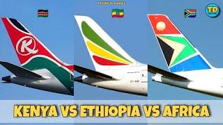 Kenya Airways Vs Ethiopian Airlines Vs South African Airways Comparison 2021!