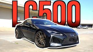 Lexus LC500 looks AMAZING - Vossen Wheels & Graphene Coating | EVS Vlog