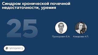 Синдром хронической почечной недостаточности, уремия. 25.10.22