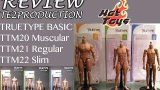 Review Hot Toys Truetype Basic Body - TTM20 - TTM21 - TTM22