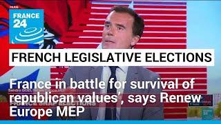 France in 'battle for survival of republican values’, says Renew Europe MEP • FRANCE 24 English