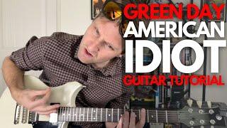 American Idiot by Green Day Guitar Tutorial - Guitar Lessons with Stuart!