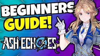 Ash Echoes BEGINNERS GUIDE!!!