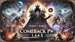 Первая хроника на Comeback PW 1.4.6 X: Боссы, ПвП кланов и АТН! Ремесло и бонусы в моей телеге!