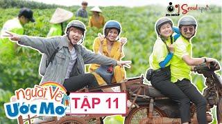 #11 Lâm Vỹ Dạ, Hứa Minh Đạt lái xe mui trần chở Phát La - Thiên Nga đi... bón phân