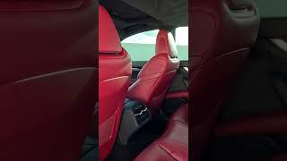 SOFT CLOSE DOORS & 100k MSRP Rosso Red Italian leather Sport seats #maserati #ferrari