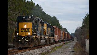 Railfanning morning NS and CSX trains in Crawford and Callahan!