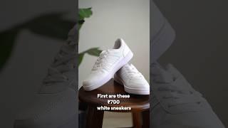 BUDGET WHITE SNEAKERS FOR MEN 2023 #style #fashion #mensweardaily #mensfashion