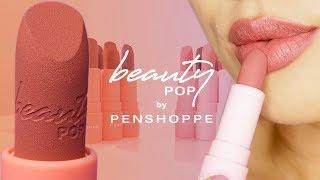 NEW!! Penshoppe BeautyPOP Lipsticks Review | LUNA