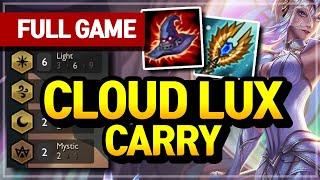 Cloud Lux Carry! (Lights Comp) - Teamfight Tactics Full Game | TFT | Diamond