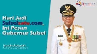 Hari Jadi Sulselsatu.com, Ini Pesan Gubernur Sulsel