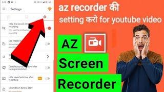 AZ Screen Recorder install Process In Bangla/How to record mobile screen?/AZ Screen Recorder