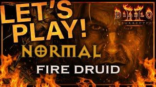 Let's Play Diablo 2 - Fire Druid | Part Normal