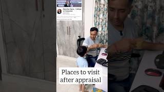 Places to visit after appraisal | Corporate Comedy