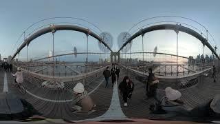 Brooklyn Bridge Dec 2019 360° video