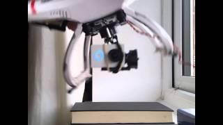 First power up of gimbal