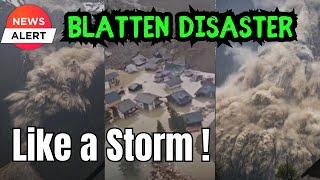 Two more Villages EVACUATED - Lonza River is completely dammed - More Destruction will come !