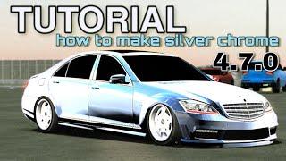 Car Parking Multiplayer tutorial how to make silver chrome | ADDIN PH