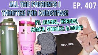 All The Presents I Thrifted for Christmas Ft  Chanel, Hermes, Coach, Stanley, & More!