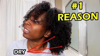 #1 Reason Why Your Hair is Not RETAINING MOISTURE | DiscoveringNatural