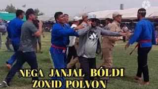 ZOXID POLVON NEGA JANJAL BÓLDI KURASHDA