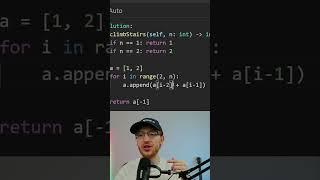 Avoid This Coding Interview Mistake! | Dynamic Programming / Climbing Stairs - Leetcode 70