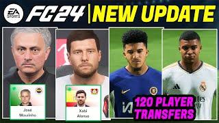 EA FC 24 NEWS | NEW Updates, Real Faces, Transfers & Career Mode 