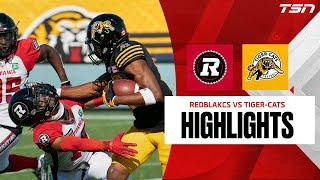 CFL WEEK 15: Hamilton Tiger-Cats vs. Ottawa Redblacks FULL HIGHLIGHTS