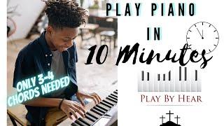 10 Minute Lessons | Playbyhear.com | Easy to learn Piano (using "I Belong To You")