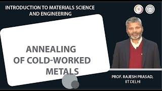 Annealing of cold-worked metals