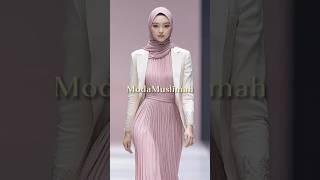 Dusty Rose Baju Kurung | Young Professional Muslimah Office Style 2025
