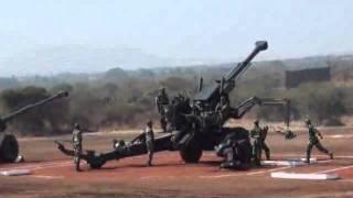 Indian Army Artillery Demonstration