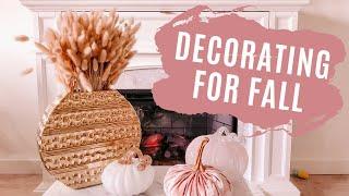 Decorate with Me | Fall Home Decor | Alena Votchits