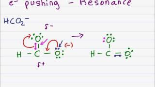 Electron Pushing Arrows in Resonance and Organic Mechanisms