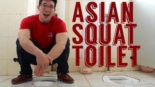 How to Use an Asian Squat Toilet