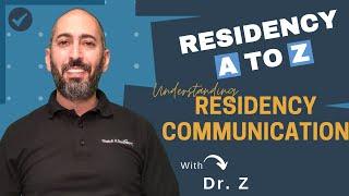 How do Residency Programs respond to Residency Applicants