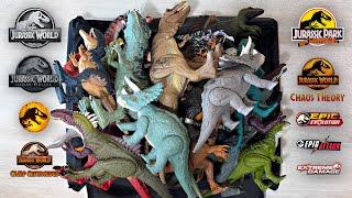 300 JURASSIC WORLD DINOSAURS in a BOX! Giganotosaurus, T-Rex, Becklespinax, Spinosaurus, Mapusaurus