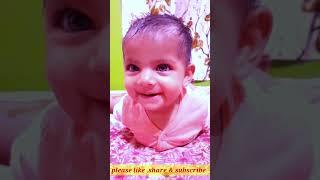 Jahnvi smile & playing#baby #anvi #shorts #youtubeshorts #short