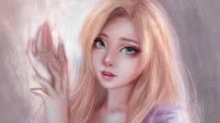 RAPUNZEL FANART : DIGITAL PAINTING TIMELAPSE