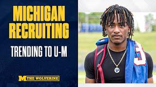 Five recruits TRENDING to Michigan I #GoBlue