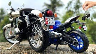 Live Stream  Unboxing of Scale 1:12 Model Yamaha YZF-R1 | Royal Enfield Classic 350 | Die-Cast