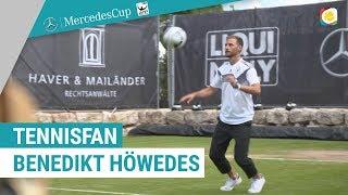 Tennisfan Benedikt Höwedes in Stuttgart | MercedesCup | myTennis